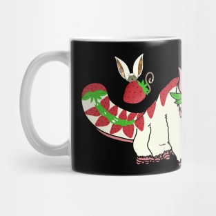 Appa and Momo Strawberry Design Mug